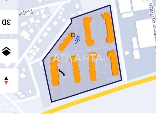 1-room apartment apartment by the address st. Stroitelnaya (area 46 m²) - Atlanta.ua - photo 4