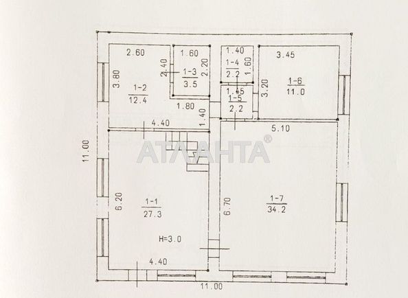 Будинок за адресою вул. Морська (площа 259,4 м²) - Atlanta.ua - фото 28