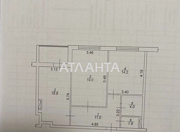 2-rooms apartment apartment by the address st. Prigorodnaya (area 71 m²) - Atlanta.ua - photo 9