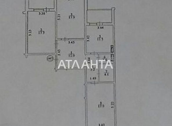 3-комнатная квартира по адресу Балтийский пер. (площадь 96 м²) - Atlanta.ua - фото 7