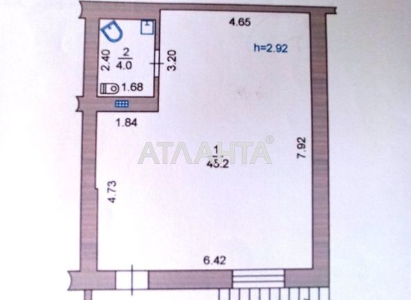 Commercial real estate at st. Parusnaya Geroev Stalingrada (area 49,2 m²) - Atlanta.ua - photo 2