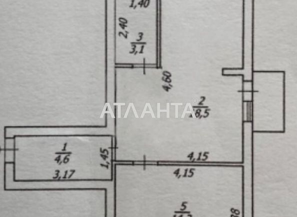1-кімнатна квартира за адресою Люстдорфська дор. (площа 41 м²) - Atlanta.ua - фото 10