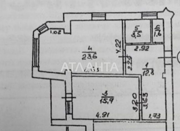2-комнатная квартира по адресу ул. Высоцкого (площадь 80 м²) - Atlanta.ua - фото 24