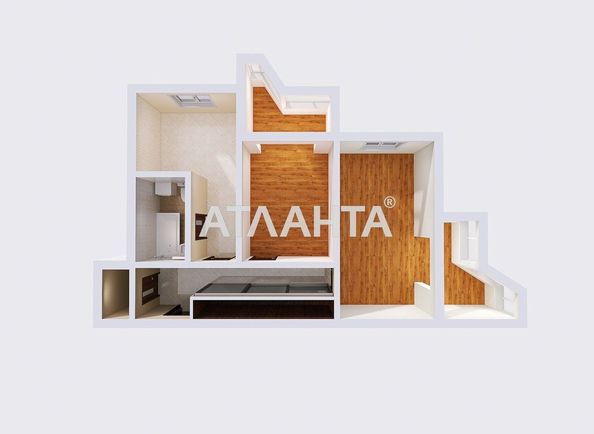 2-комнатная квартира по адресу ул. Петрова ген. (площадь 67,3 м²) - Atlanta.ua - фото 23