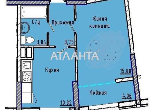 1-комнатная квартира по адресу ул. Каманина (площадь 39 м²) - Atlanta.ua - фото 28