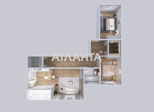 2-комнатная квартира по адресу ул. Тираспольская (площадь 90,5 м²) - Atlanta.ua - фото 21