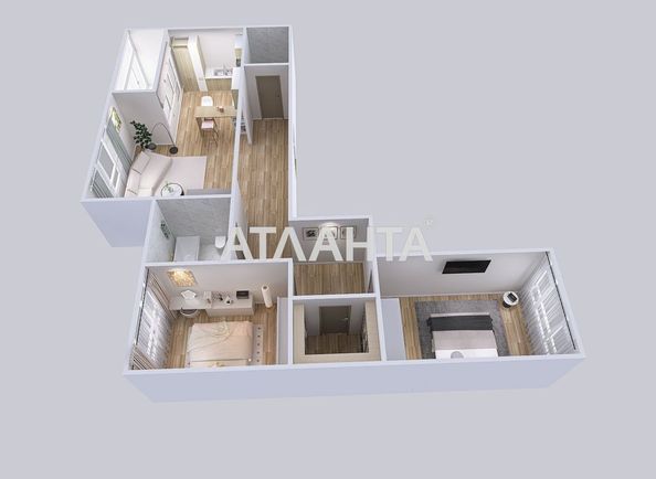 2-комнатная квартира по адресу ул. Тираспольская (площадь 90,5 м²) - Atlanta.ua - фото 23