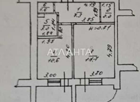 1-кімнатна квартира за адресою вул. Зоопаркова (площа 49,7 м²) - Atlanta.ua - фото 12