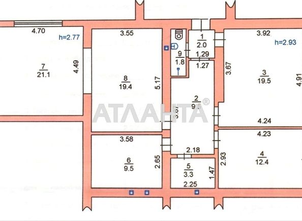 House by the address st. Shevchenko (area 98,5 m²) - Atlanta.ua - photo 3