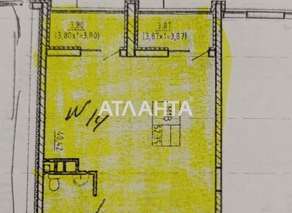 1-кімнатна квартира за адресою вул. Франка Івана (площа 52,4 м²) - Atlanta.ua - фото 3