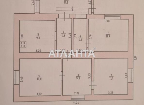 Дом по адресу ул. Михновского Николая (площадь 75,3 м²) - Atlanta.ua - фото 9