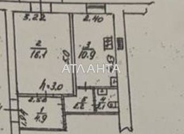 1-кімнатна квартира за адресою вул. Буніна (площа 37 м²) - Atlanta.ua - фото 11