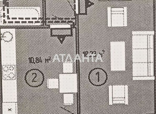 1-room apartment apartment by the address st. Nebesnoy Sotni pr Zhukova marsh pr Leninskoy iskry pr (area 38,1 m²) - Atlanta.ua - photo 12
