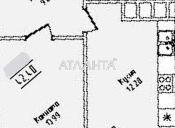 1-кімнатна квартира за адресою вул. Краснова (площа 42,2 м²) - Atlanta.ua - фото 15