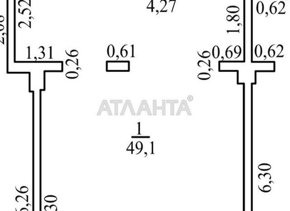 Комерційна нерухомість за адресою вул. Вільямса ак. (площа 49,1 м²) - Atlanta.ua - фото 5