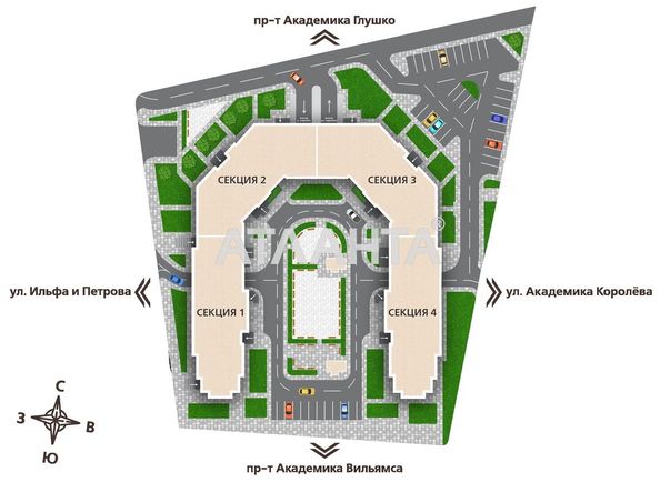Коммерческая недвижимость по адресу Глушко ак. Пр. (площадь 25,4 м²) - Atlanta.ua - фото 2