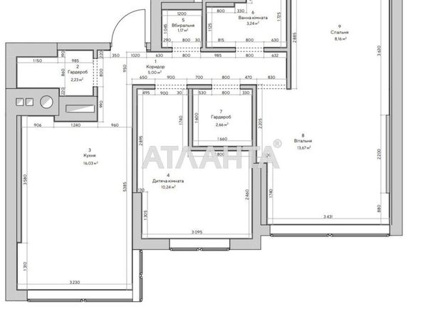 2-комнатная квартира по адресу ул. Машиностроительная (площадь 66,5 м²) - Atlanta.ua - фото 21