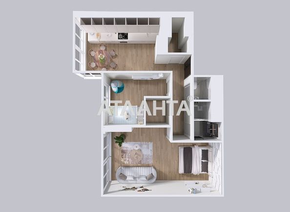 2-комнатная квартира по адресу ул. Машиностроительная (площадь 66,5 м²) - Atlanta.ua - фото 25