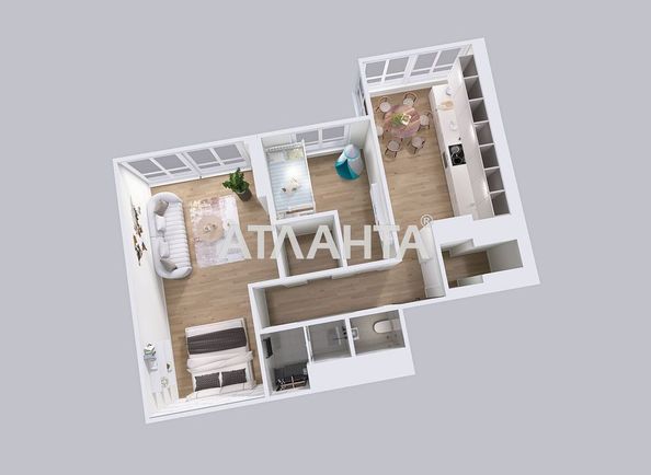 2-комнатная квартира по адресу ул. Машиностроительная (площадь 66,5 м²) - Atlanta.ua - фото 30
