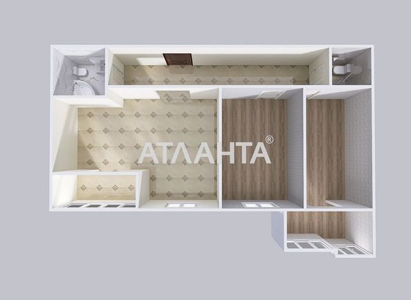 2-кімнатна квартира за адресою вул. Академіка Янгеля (площа 90 м²) - Atlanta.ua - фото 30