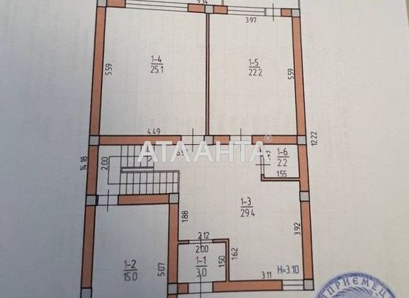 House by the address st. Sadgirska (area 195,9 m²) - Atlanta.ua - photo 23