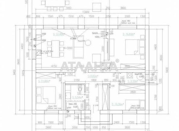 House by the address st. Kotlyarevskogo (area 96 m²) - Atlanta.ua - photo 12