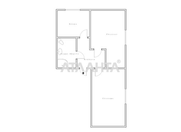 2-rooms apartment apartment by the address st. Seminarskaya Gamarnika (area 60 m²) - Atlanta.ua - photo 8