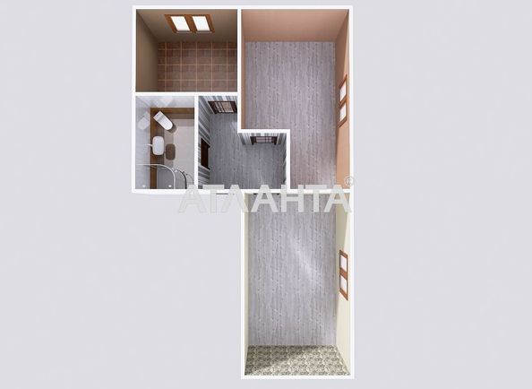 2-rooms apartment apartment by the address st. Seminarskaya Gamarnika (area 60 m²) - Atlanta.ua - photo 13