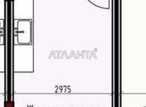 1-кімнатна квартира за адресою вул. Донського Дмитра (площа 23,5 м²) - Atlanta.ua - фото 3