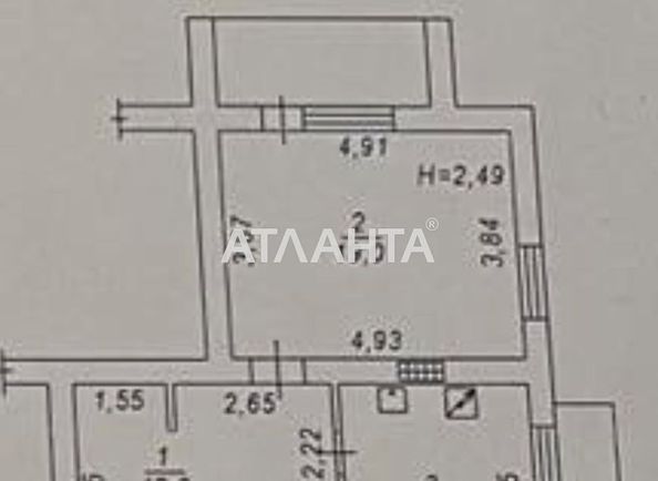 1-комнатная квартира по адресу ул. Вильямса ак. (площадь 50,6 м²) - Atlanta.ua - фото 21