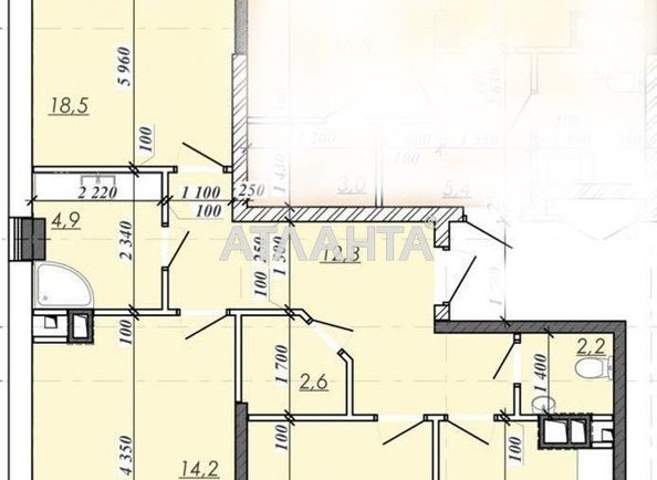 4+-rooms apartment apartment by the address st. Ovidiopolskaya dor (area 90 m²) - Atlanta.ua - photo 15