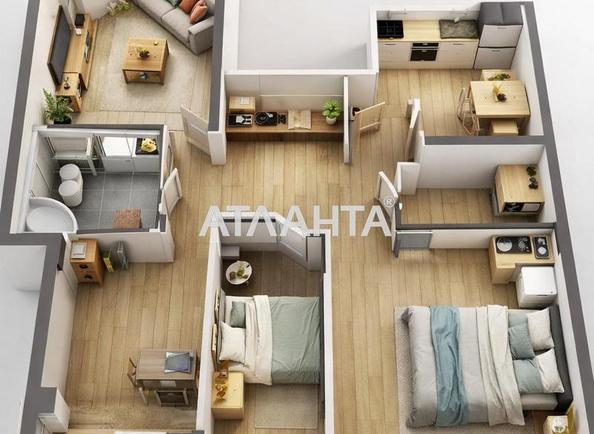 Багатокімнатна квартира за адресою Овідіопольська дор. (площа 90 м²) - Atlanta.ua - фото 24