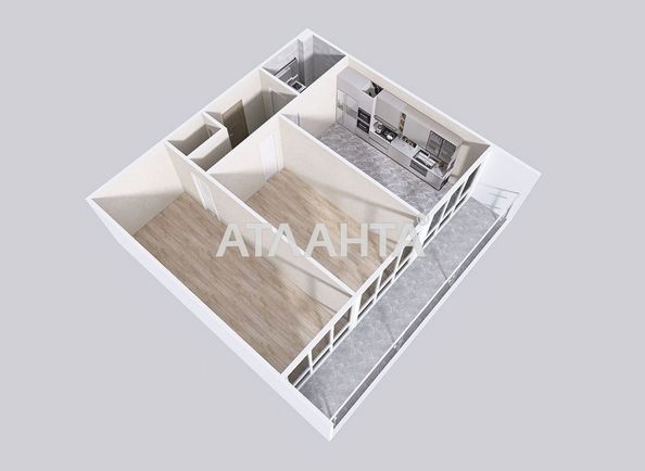 2-rooms apartment apartment by the address st. Genuezskaya (area 65 m²) - Atlanta.ua - photo 22