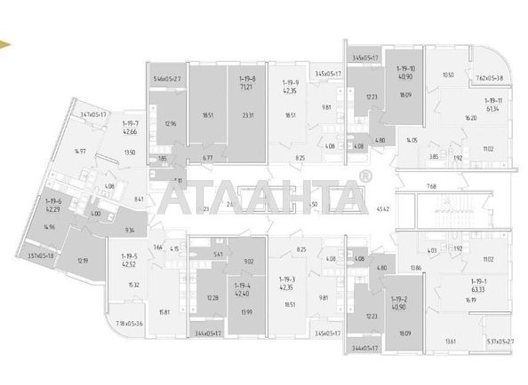 2-кімнатна квартира за адресою вул. Краснова (площа 61,3 м²) - Atlanta.ua - фото 17