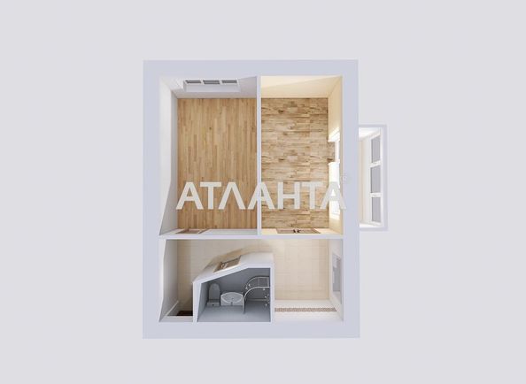 2-rooms apartment apartment by the address st. Sortirovochnaya 1 ya (area 41 m²) - Atlanta.ua - photo 26