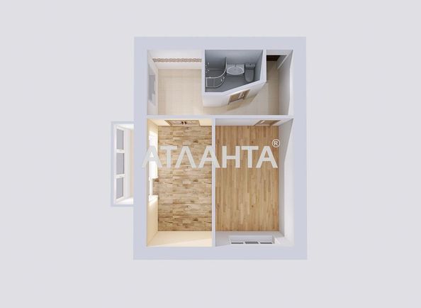 2-rooms apartment apartment by the address st. Sortirovochnaya 1 ya (area 41 m²) - Atlanta.ua - photo 27