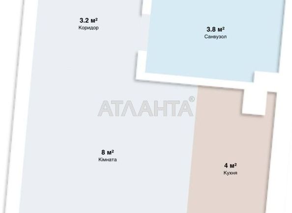 1-комнатная квартира по адресу ул. Степовая (площадь 19 м²) - Atlanta.ua - фото 8