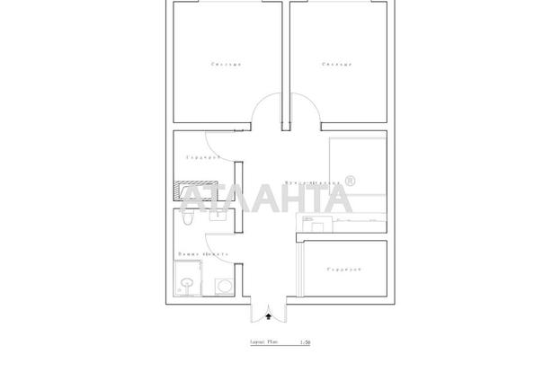 2-rooms apartment apartment by the address st. Novoberegovaya (area 56,8 m²) - photo 23 2-rooms apartment apartment by the address st. Novoberegovaya (area 56,8 m²) - Atlanta.ua - photo 23