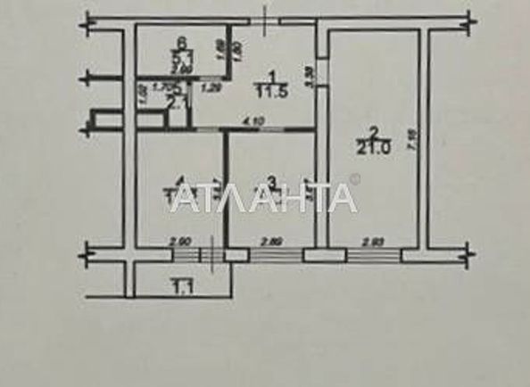 2-rooms apartment apartment by the address st. Genuezskaya (area 63,2 m²) - Atlanta.ua - photo 14