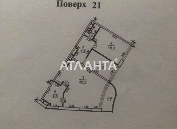 2-rooms apartment apartment by the address st. Kamanina (area 89 m²) - Atlanta.ua - photo 15