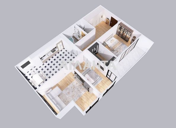 2-кімнатна квартира за адресою вул. Рєпіна (площа 128,9 м²) - Atlanta.ua - фото 21