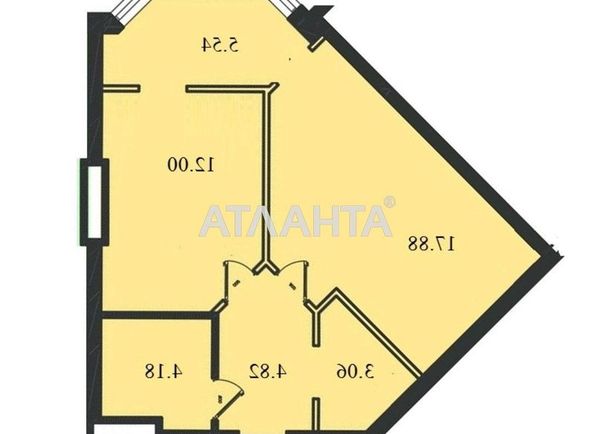 1-room apartment apartment by the address st. Dacha Kovalevskogo Amundsena (area 49,6 m²) - Atlanta.ua - photo 20