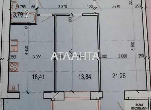 2-комнатная квартира по адресу ул. Генерала Гандзюка (площадь 69,3 м²) - Atlanta.ua - фото 11