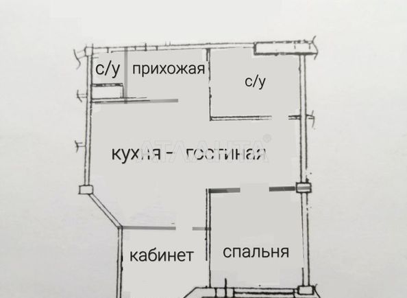 2-комнатная квартира по адресу ул. Тенистая (площадь 87,2 м²) - Atlanta.ua - фото 14