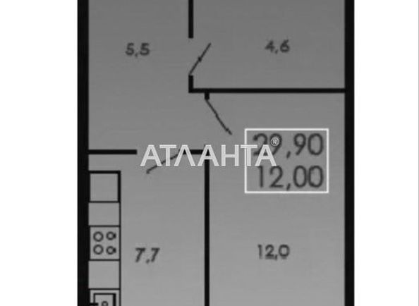 1-room apartment apartment by the address st. Shtilevaya (area 30 m²) - Atlanta.ua - photo 11