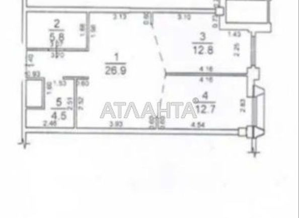 2-rooms apartment apartment by the address st. Bolshaya arnautskaya Chkalova (area 63 m²) - Atlanta.ua - photo 19