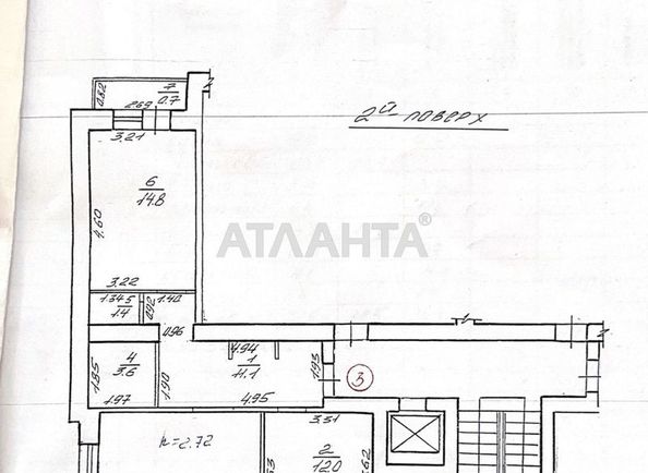 2-кімнатна квартира за адресою вул. Генерала Юнаківа (площа 72,8 м²) - Atlanta.ua - фото 15
