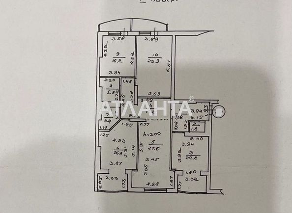 Багатокімнатна квартира за адресою Фонтанська дор. (площа 158,8 м²) - Atlanta.ua - фото 16