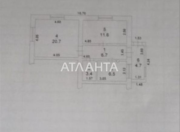 House by the address st. Muskatnaya Kosmodemyanskoy (area 53 m²) - Atlanta.ua - photo 12