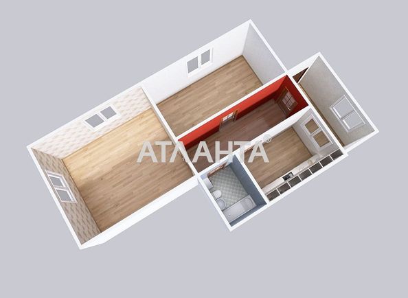 House by the address st. Muskatnaya Kosmodemyanskoy (area 53 m²) - Atlanta.ua - photo 14